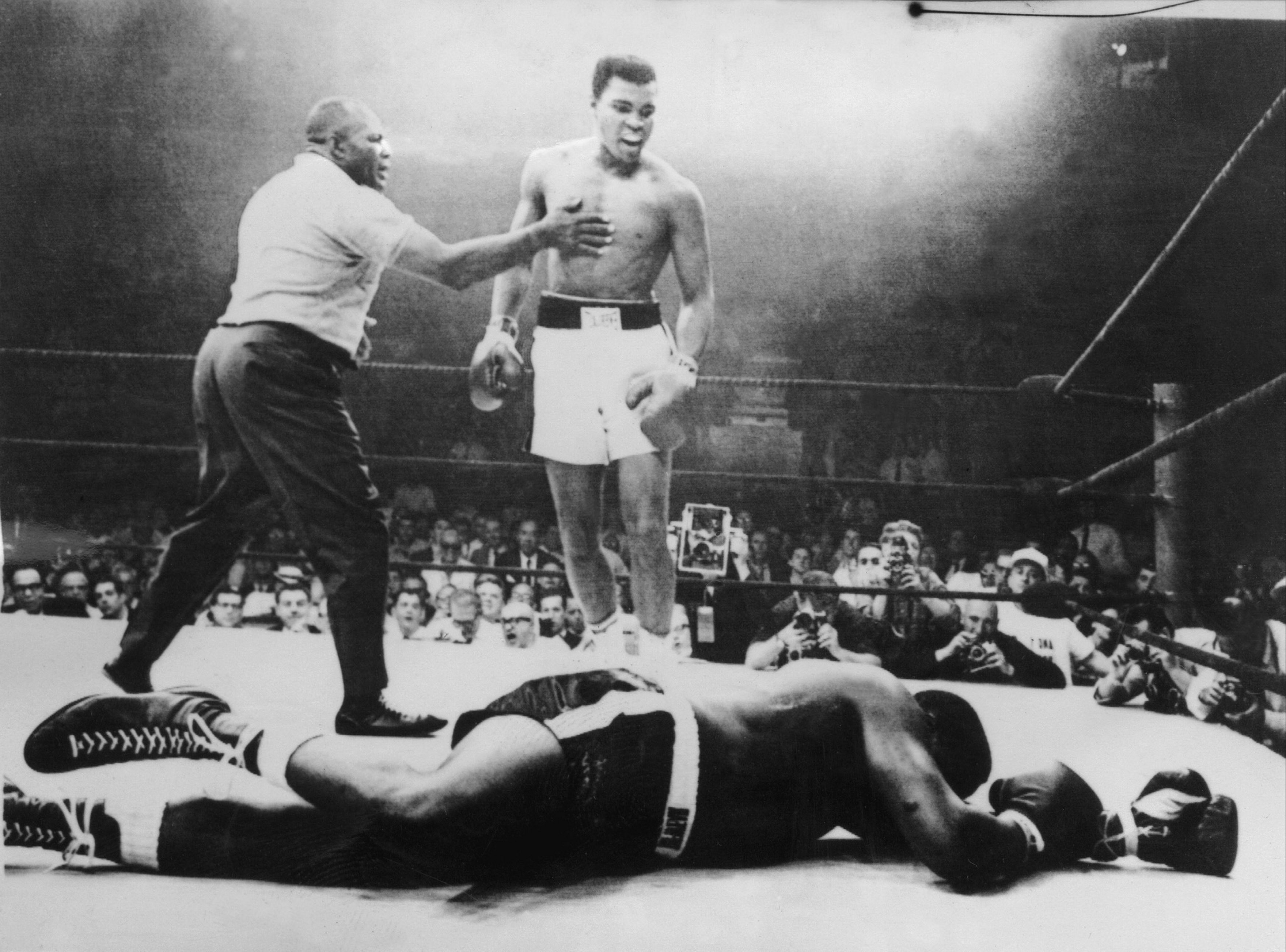 Muhammad Ali, Cassius Clay, vuonna 1960. Lehtikuva.