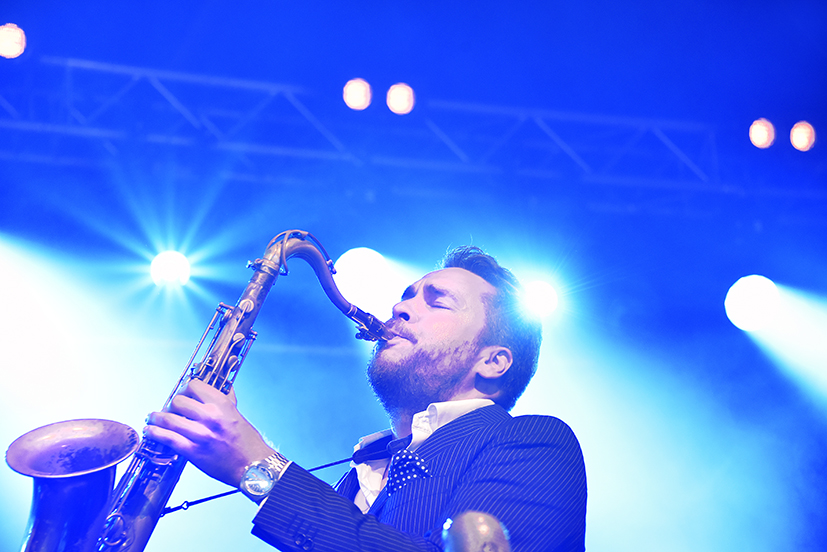 Timo Lassyn saksofoni soi komeasti Valkeakosken festiivaalilla, jonne myös laatujazz istuu hyvin.